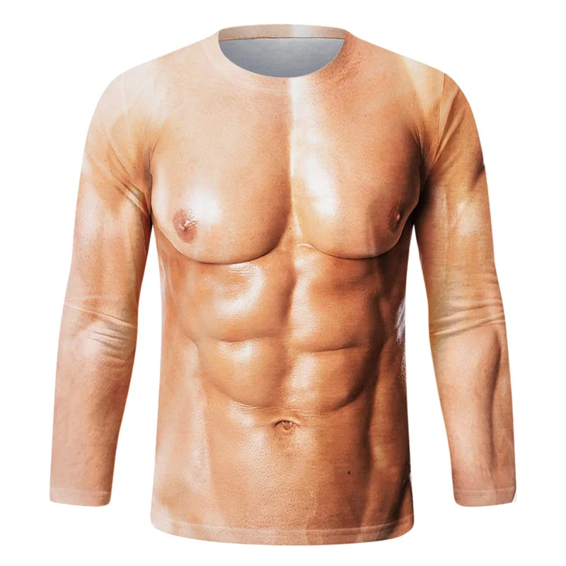 Tee Graphic Print - Camiseta Masculina de Manga Longa com