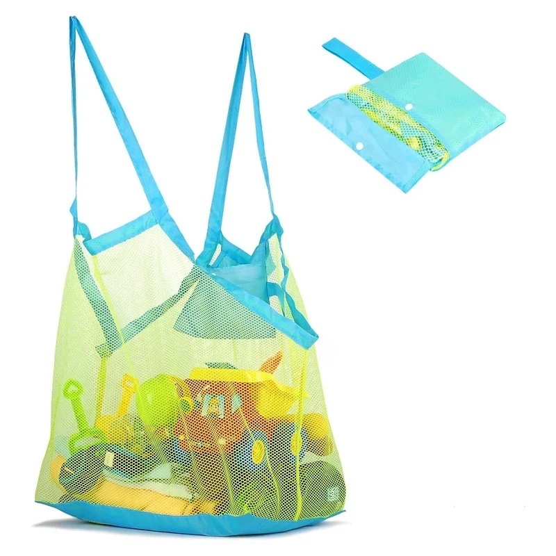 Beach Towel Large - Bolsa de praia portátil com rede