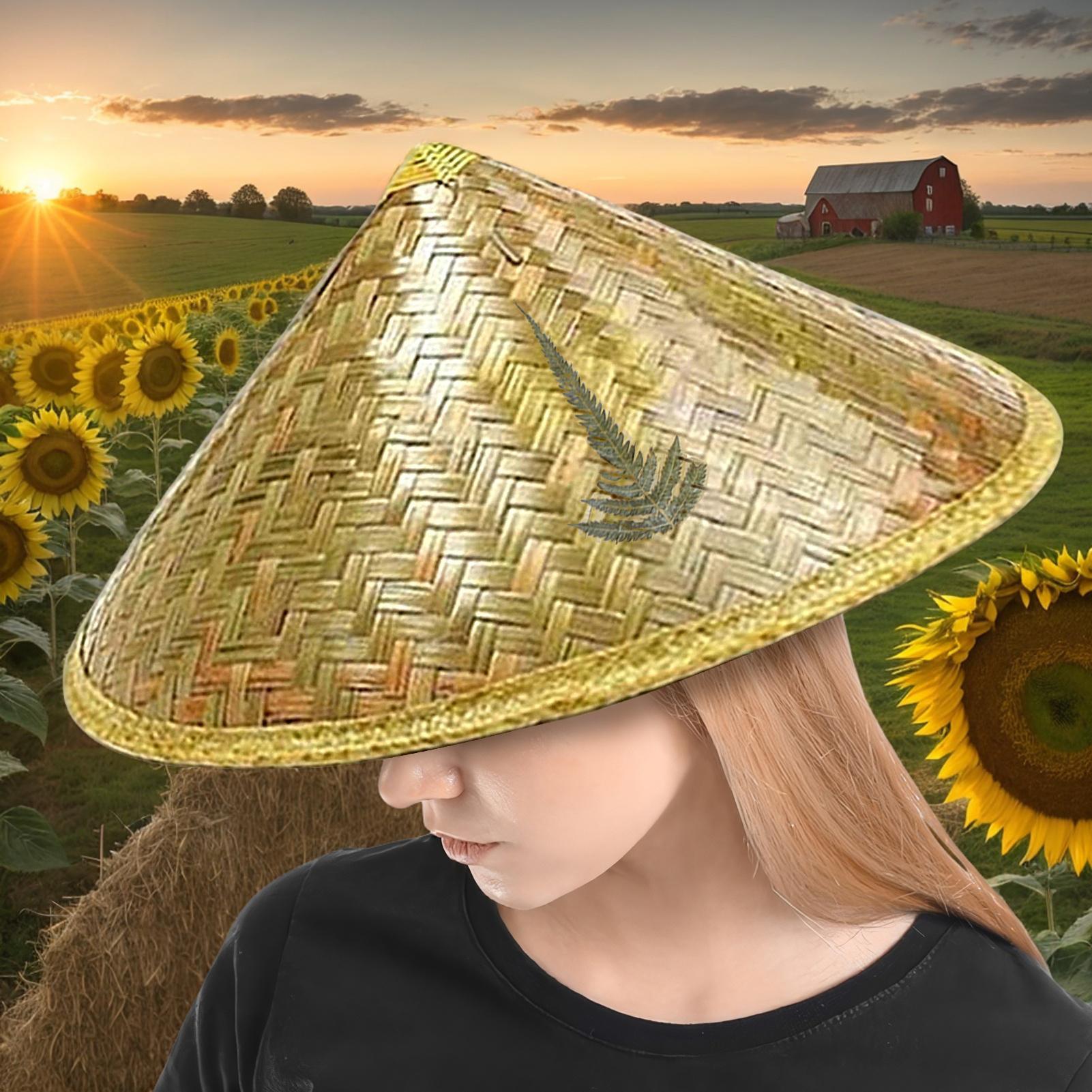 Chapéu de Palha Chinês Artesan - Bucket Hat Straw avaliação e preço