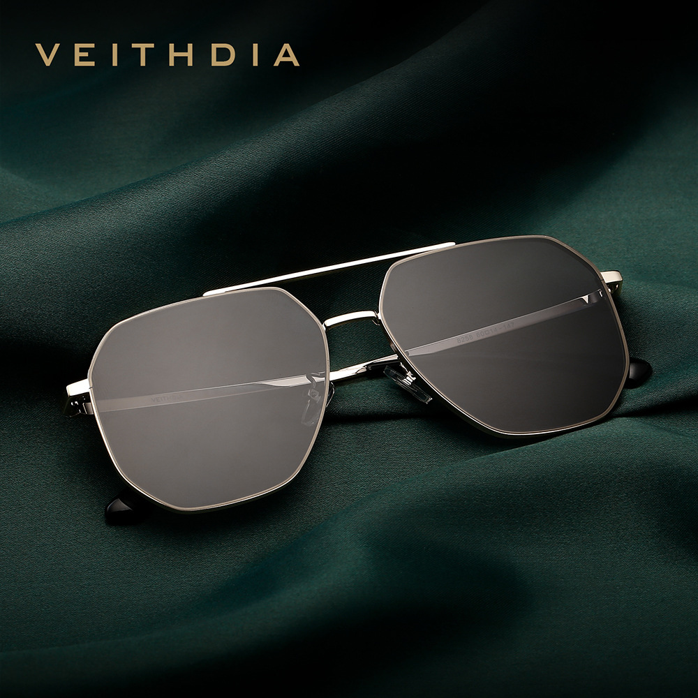 Veithdia-óculos de sol masculi - Sunglasses Aviator Polarized avaliação e preço