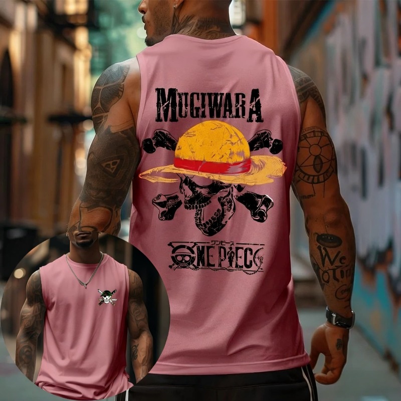 Camiseta Regata One Piece Mugi - Tank Top Muscle avaliação e preço