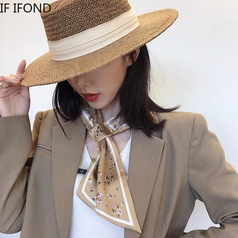 Primavera verão respirável cha - Bucket Hat Straw avaliação e preço