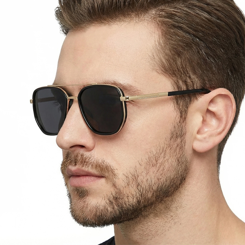 Novo piloto polarizado óculos  - Sunglasses Aviator Polarized avaliação e preço