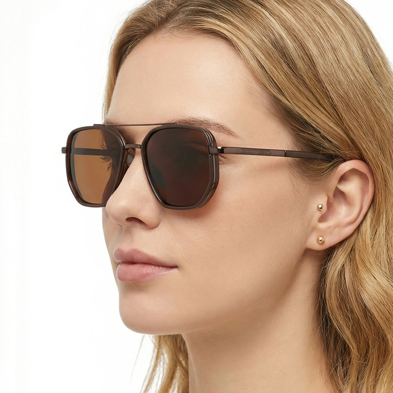 Novo piloto polarizado óculos  - Sunglasses Aviator Polarized avaliação e preço
