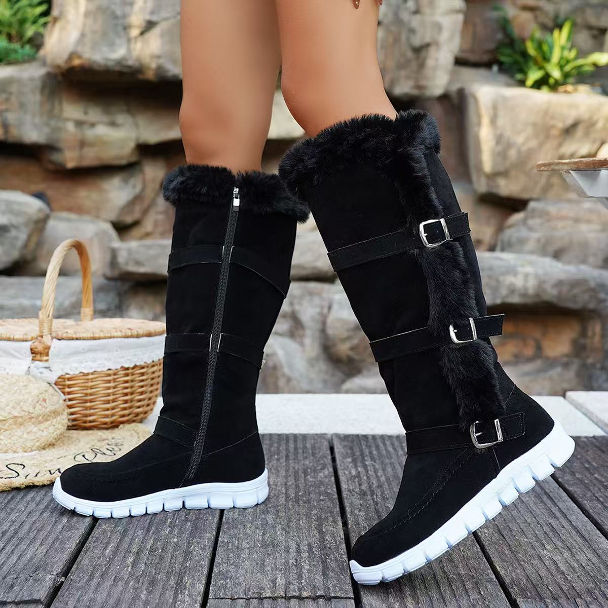 Mulheres sobre o joelho botas  - Espadrille Slip On avaliação e preço