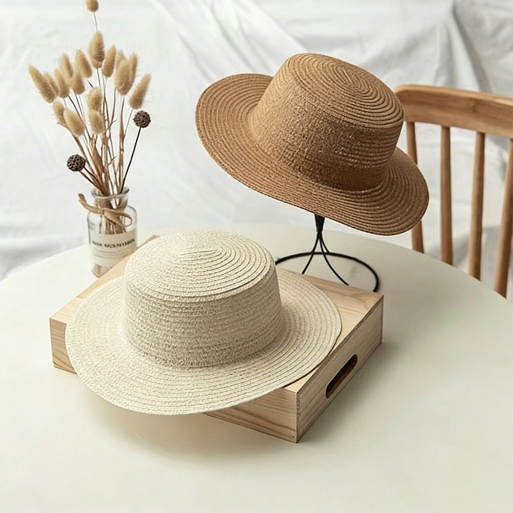 Chapéu de Palha de Aba Larga M - Bucket Hat Straw avaliação e preço